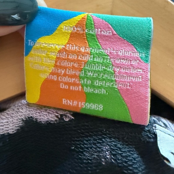 Big Bud Press Tie Dye Crewneck Sweatshirt | Size Large - Picture 7 of 8